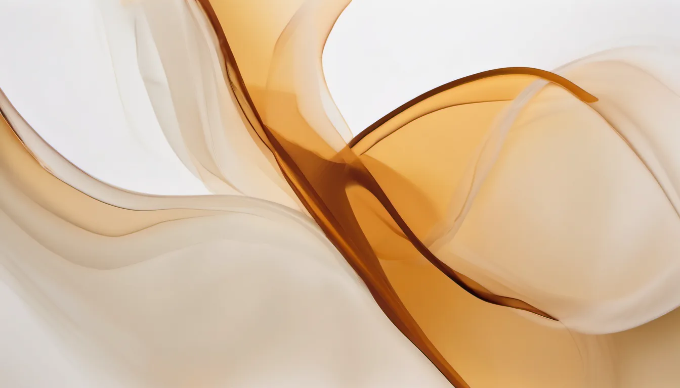 Abstract two overlapping planes illustration in amber and pale sand on white — decorative header for About Power Station Data