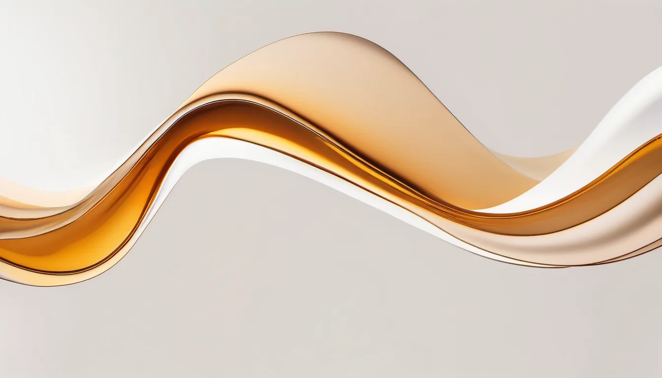 Abstract converging arcs illustration in amber and pale sand on white — decorative header for Contact Power Station Data